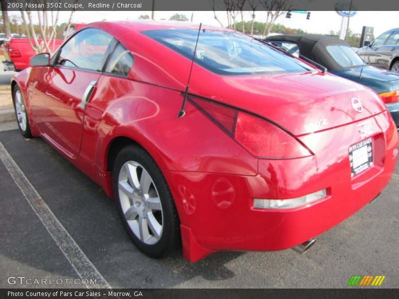 Redline / Charcoal 2003 Nissan 350Z Coupe
