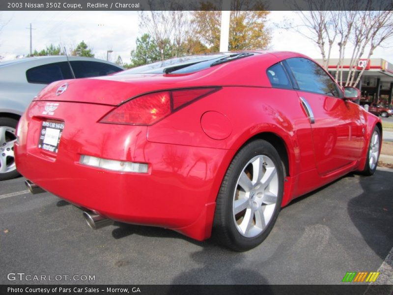Redline / Charcoal 2003 Nissan 350Z Coupe