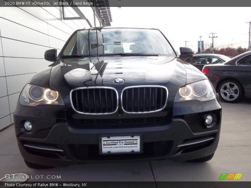 Jet Black / Sand Beige 2010 BMW X5 xDrive30i