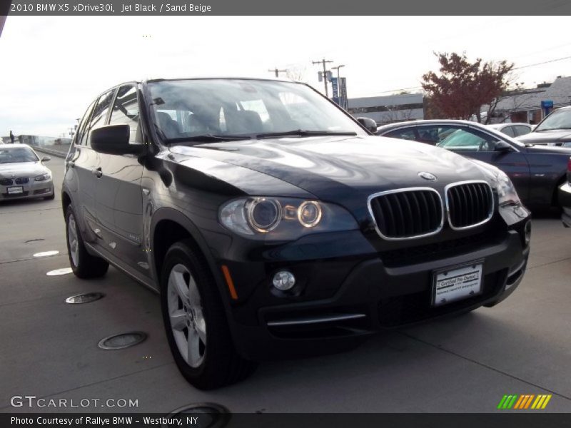 Jet Black / Sand Beige 2010 BMW X5 xDrive30i