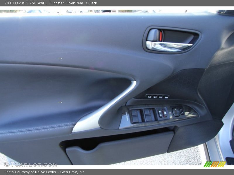 Tungsten Silver Pearl / Black 2010 Lexus IS 250 AWD