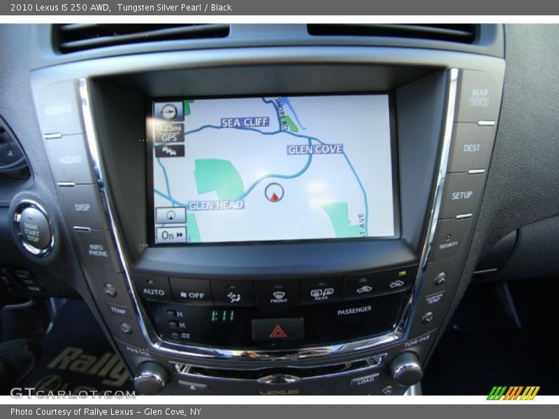 Tungsten Silver Pearl / Black 2010 Lexus IS 250 AWD
