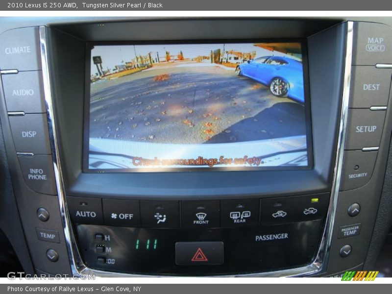 Tungsten Silver Pearl / Black 2010 Lexus IS 250 AWD