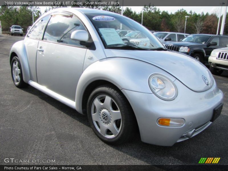 Silver Metallic / Black 2000 Volkswagen New Beetle GLX 1.8T Coupe