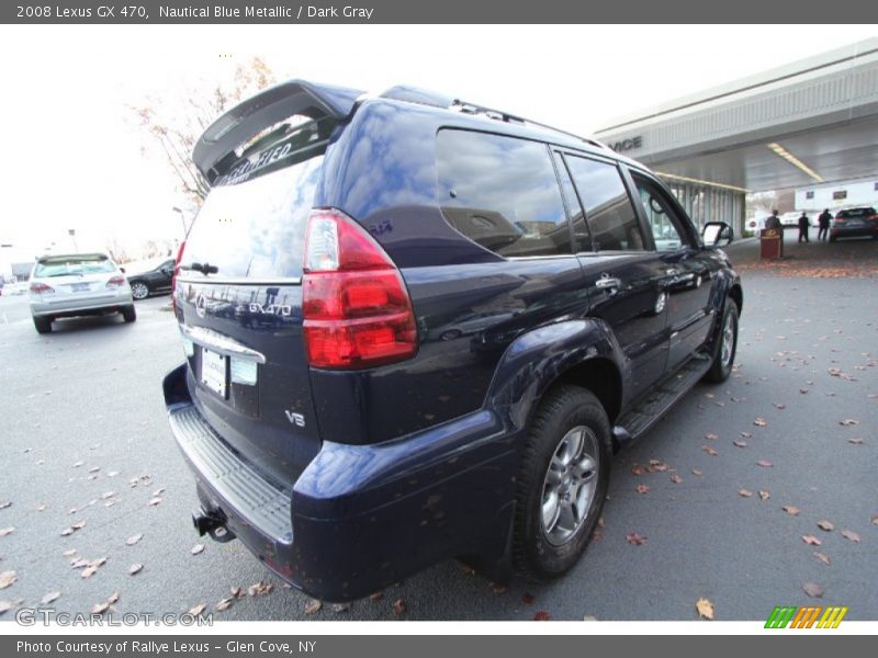 Nautical Blue Metallic / Dark Gray 2008 Lexus GX 470