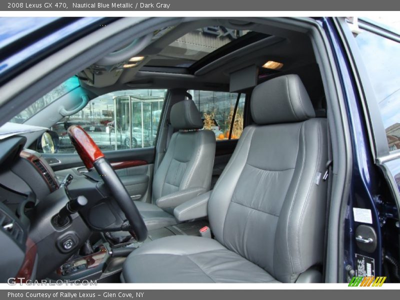 Nautical Blue Metallic / Dark Gray 2008 Lexus GX 470