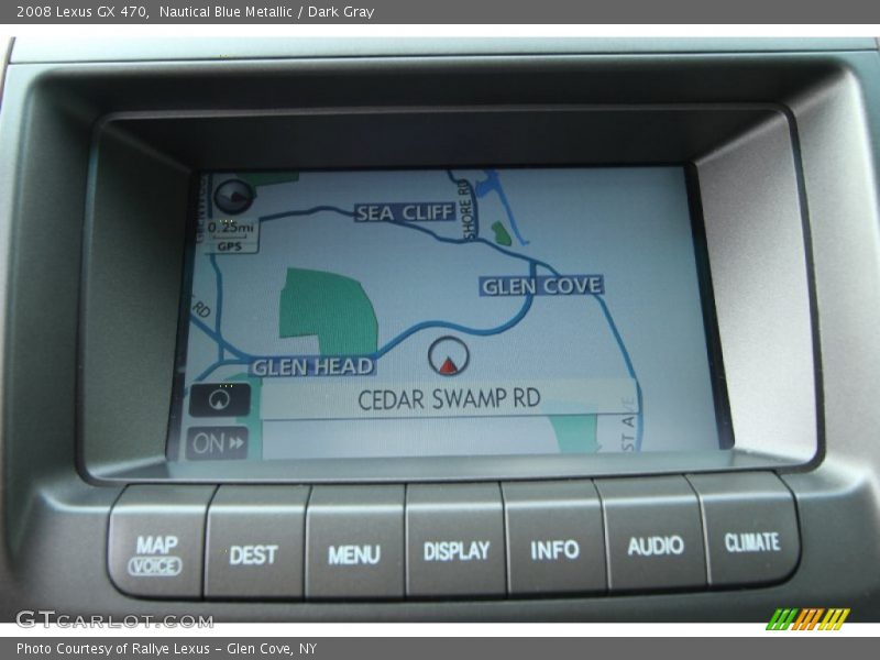 Nautical Blue Metallic / Dark Gray 2008 Lexus GX 470