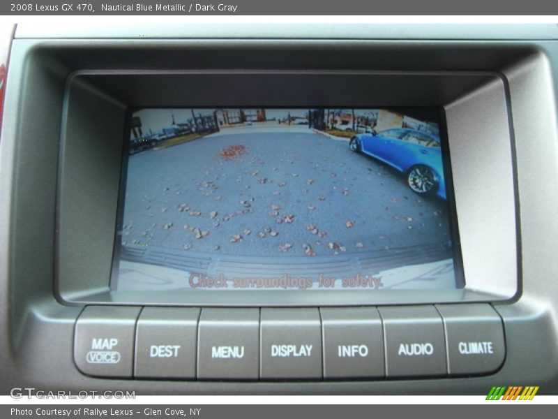 Nautical Blue Metallic / Dark Gray 2008 Lexus GX 470