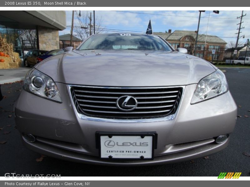 Moon Shell Mica / Black 2008 Lexus ES 350