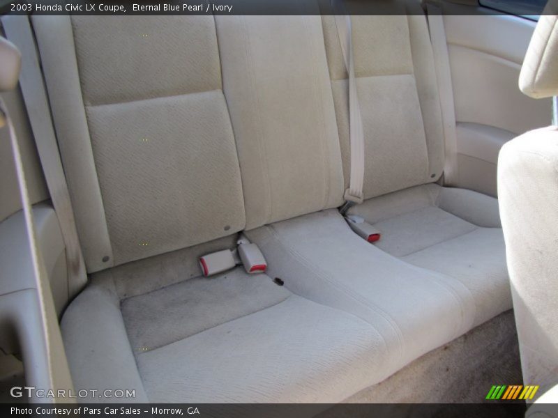  2003 Civic LX Coupe Ivory Interior