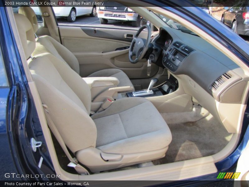  2003 Civic LX Coupe Ivory Interior