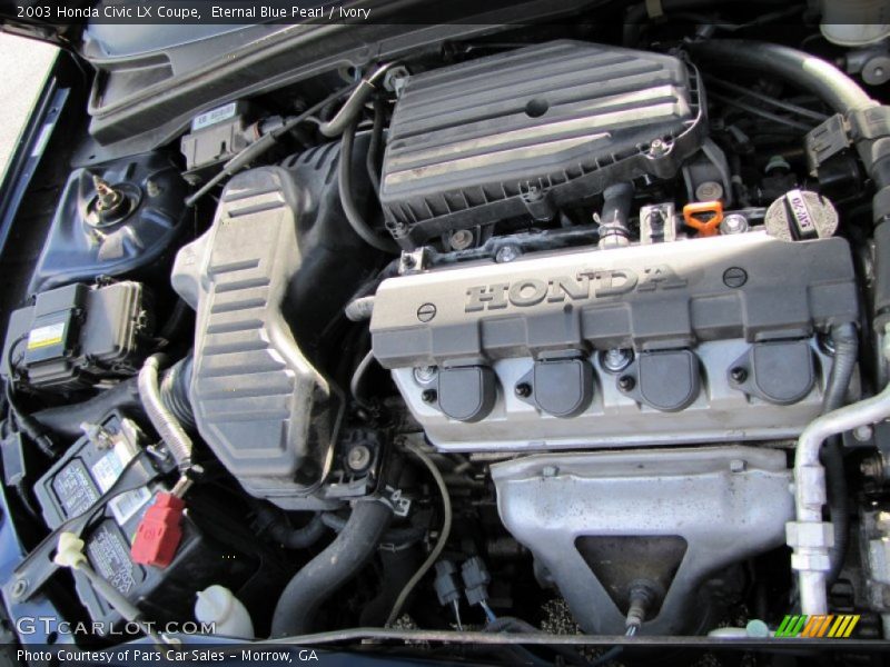  2003 Civic LX Coupe Engine - 1.7 Liter SOHC 16V 4 Cylinder