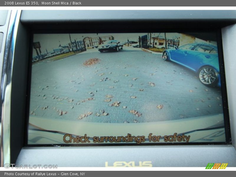 Moon Shell Mica / Black 2008 Lexus ES 350