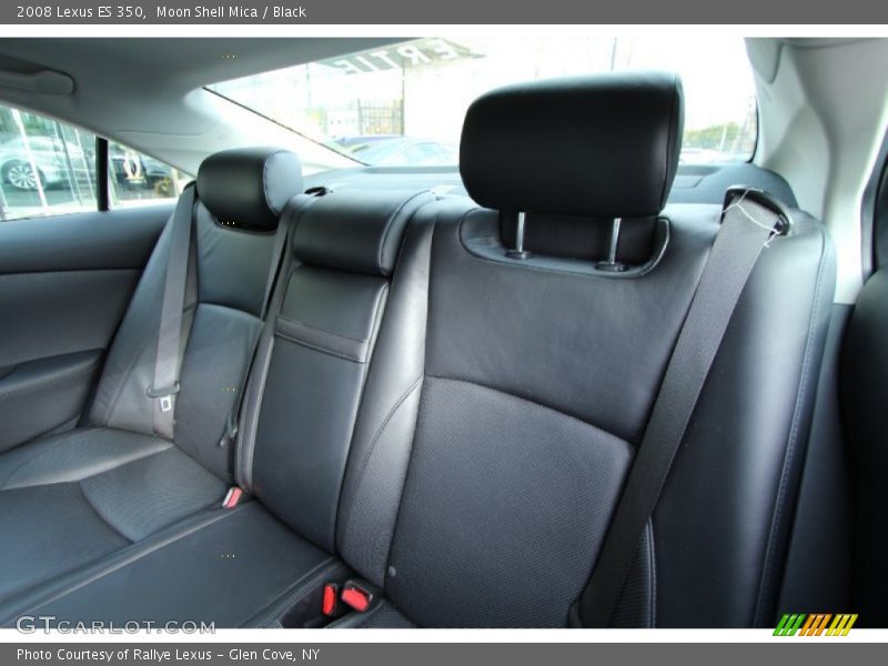 Moon Shell Mica / Black 2008 Lexus ES 350