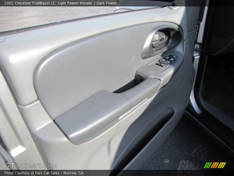 Light Pewter Metallic / Dark Pewter 2002 Chevrolet TrailBlazer LS