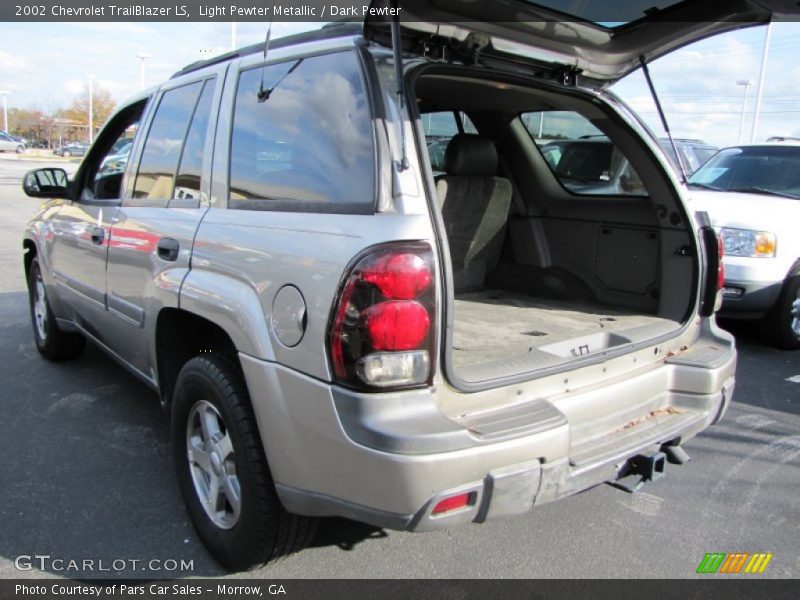Light Pewter Metallic / Dark Pewter 2002 Chevrolet TrailBlazer LS