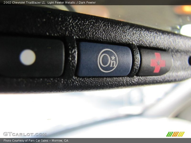 Light Pewter Metallic / Dark Pewter 2002 Chevrolet TrailBlazer LS