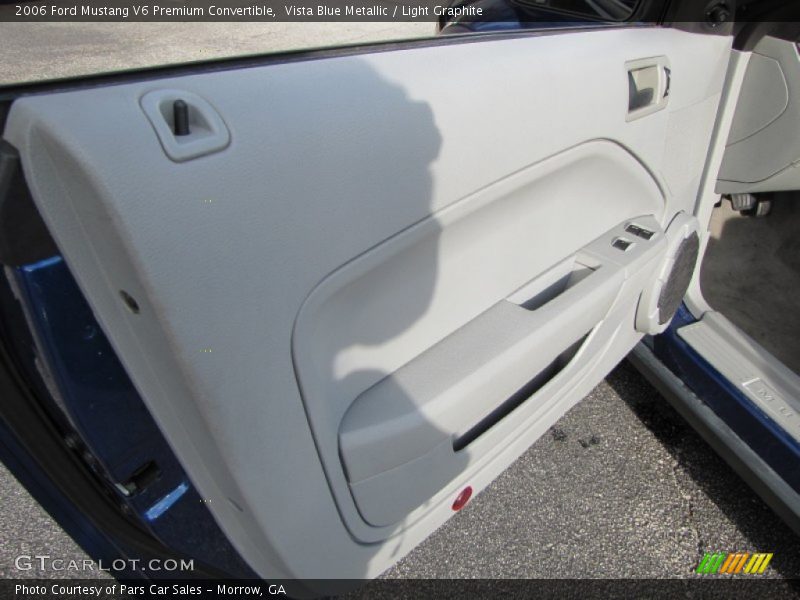 Vista Blue Metallic / Light Graphite 2006 Ford Mustang V6 Premium Convertible