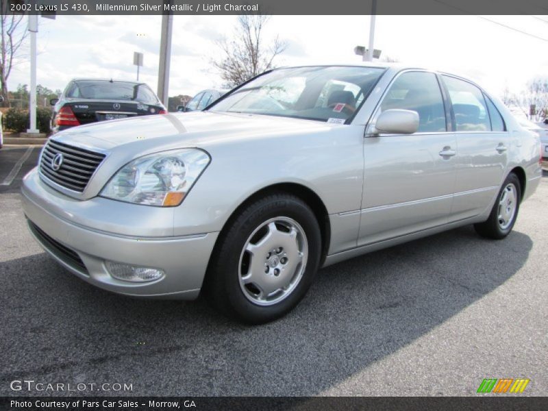Millennium Silver Metallic / Light Charcoal 2002 Lexus LS 430
