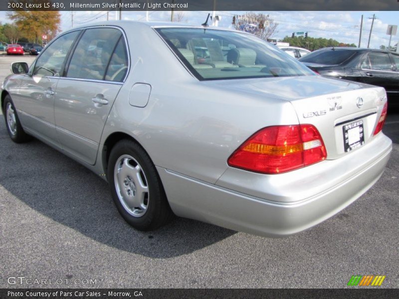 Millennium Silver Metallic / Light Charcoal 2002 Lexus LS 430