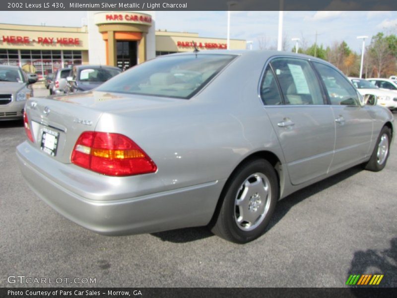 Millennium Silver Metallic / Light Charcoal 2002 Lexus LS 430