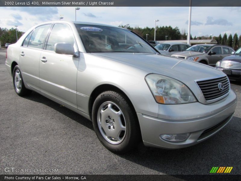 Millennium Silver Metallic / Light Charcoal 2002 Lexus LS 430