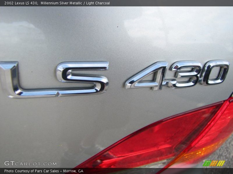 Millennium Silver Metallic / Light Charcoal 2002 Lexus LS 430