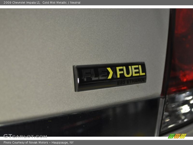 Gold Mist Metallic / Neutral 2009 Chevrolet Impala LS
