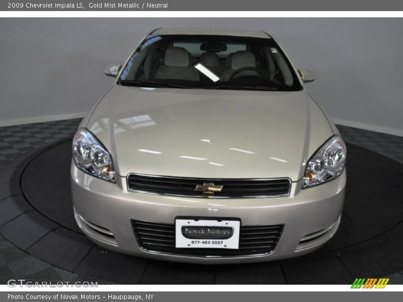 Gold Mist Metallic / Neutral 2009 Chevrolet Impala LS