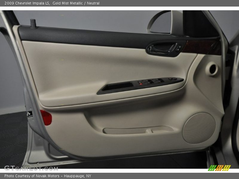 Gold Mist Metallic / Neutral 2009 Chevrolet Impala LS