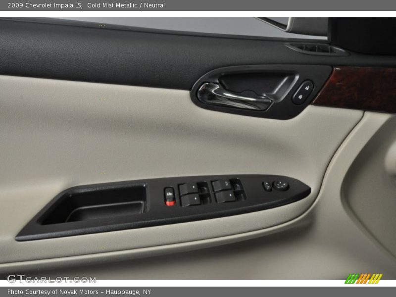 Gold Mist Metallic / Neutral 2009 Chevrolet Impala LS