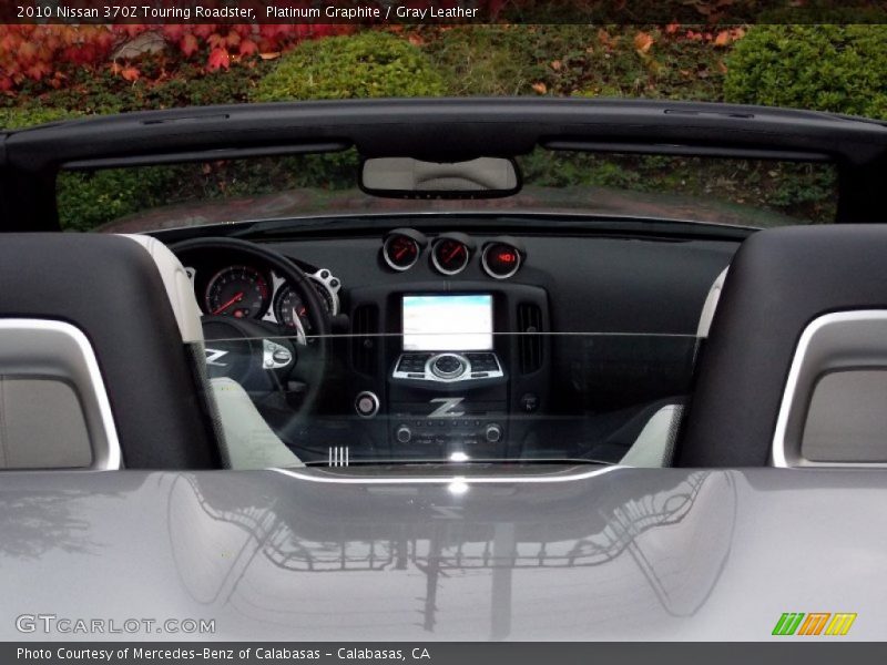Platinum Graphite / Gray Leather 2010 Nissan 370Z Touring Roadster