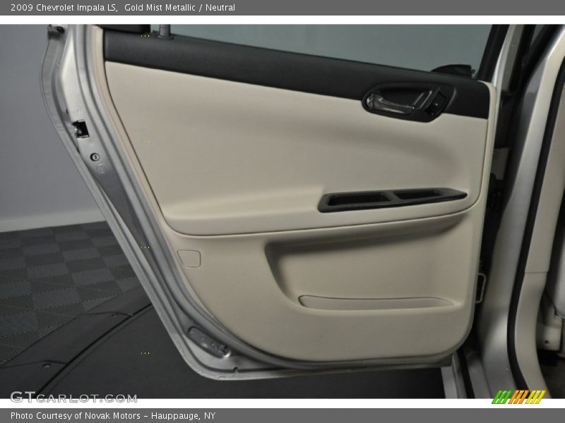 Gold Mist Metallic / Neutral 2009 Chevrolet Impala LS