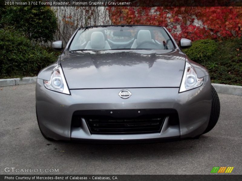 Platinum Graphite / Gray Leather 2010 Nissan 370Z Touring Roadster