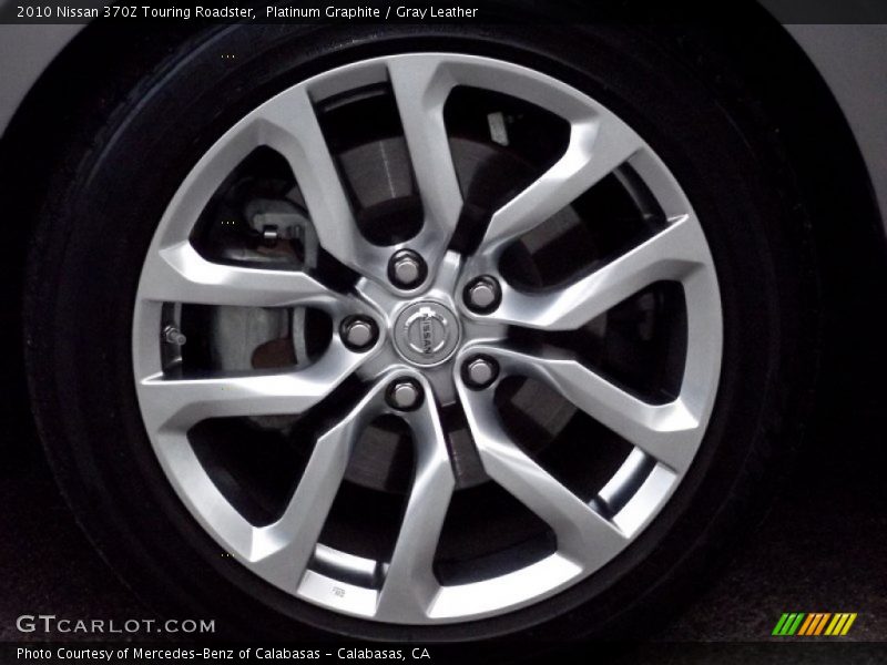 Platinum Graphite / Gray Leather 2010 Nissan 370Z Touring Roadster