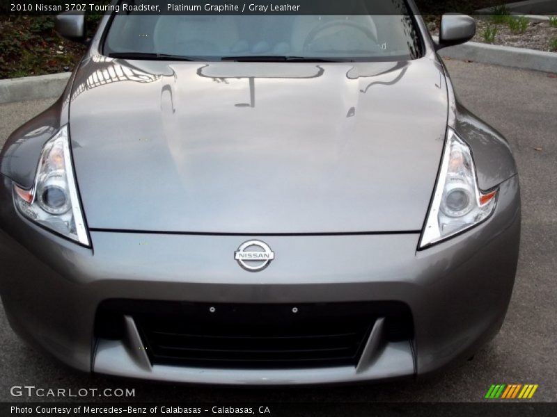 Platinum Graphite / Gray Leather 2010 Nissan 370Z Touring Roadster