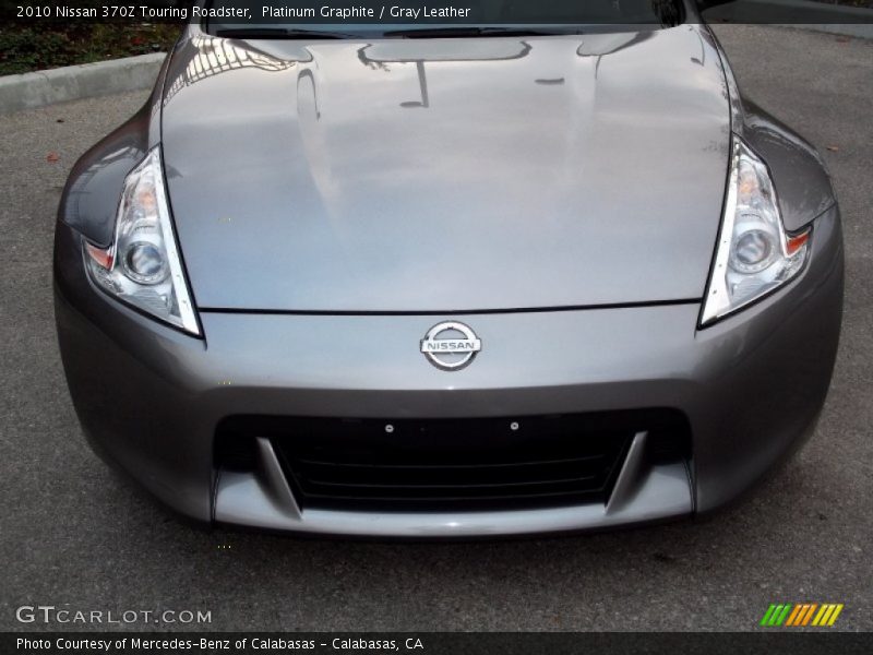 Platinum Graphite / Gray Leather 2010 Nissan 370Z Touring Roadster