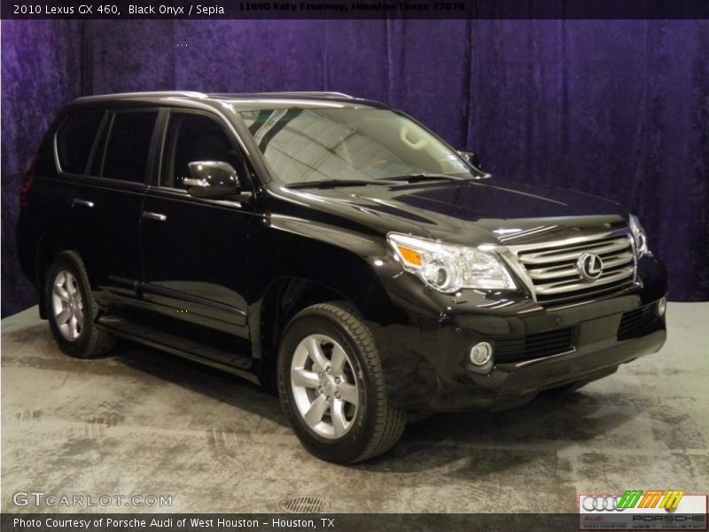 Black Onyx / Sepia 2010 Lexus GX 460
