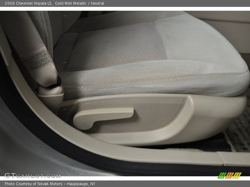 Gold Mist Metallic / Neutral 2009 Chevrolet Impala LS