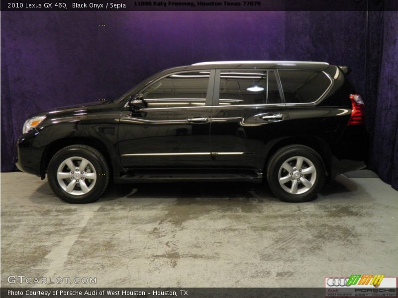 Black Onyx / Sepia 2010 Lexus GX 460