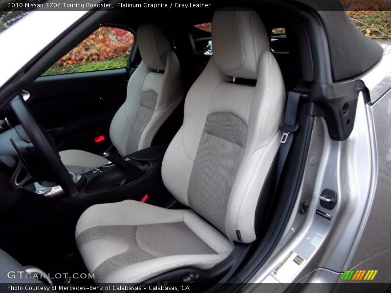 Platinum Graphite / Gray Leather 2010 Nissan 370Z Touring Roadster