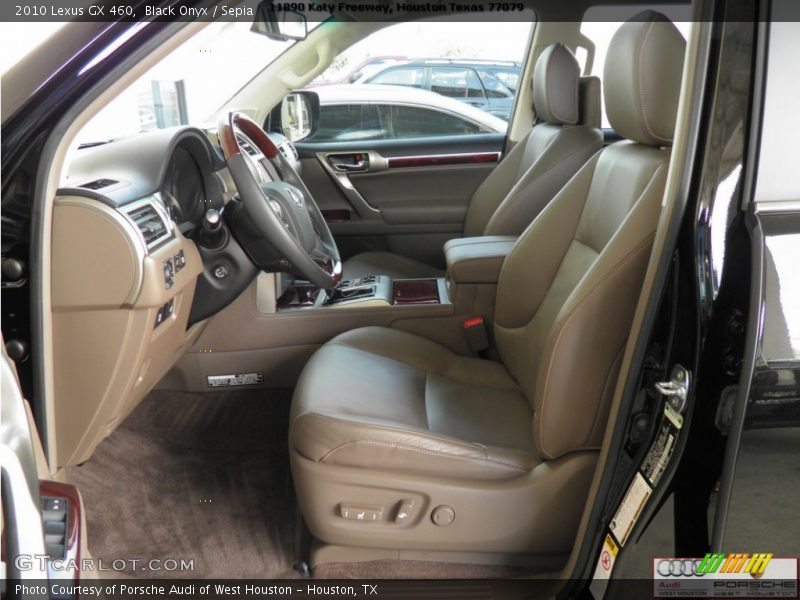 Black Onyx / Sepia 2010 Lexus GX 460