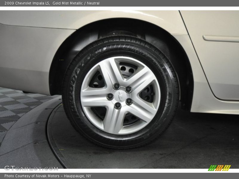 Gold Mist Metallic / Neutral 2009 Chevrolet Impala LS