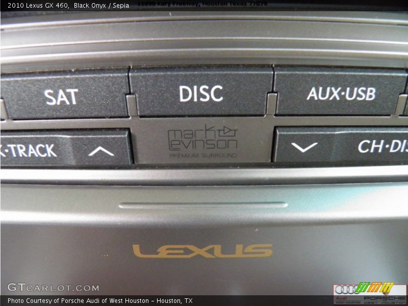 Black Onyx / Sepia 2010 Lexus GX 460