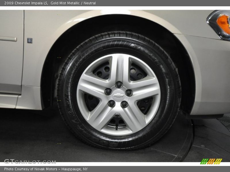 Gold Mist Metallic / Neutral 2009 Chevrolet Impala LS