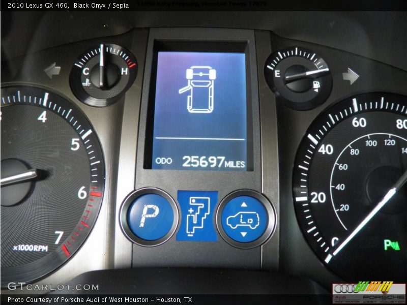 Black Onyx / Sepia 2010 Lexus GX 460