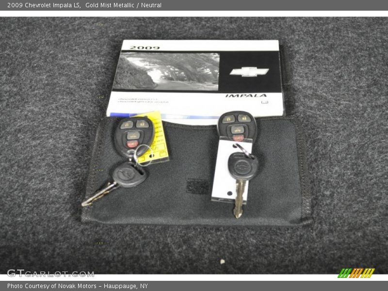 Gold Mist Metallic / Neutral 2009 Chevrolet Impala LS