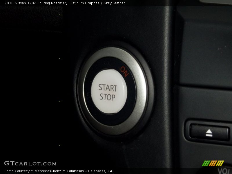 Platinum Graphite / Gray Leather 2010 Nissan 370Z Touring Roadster