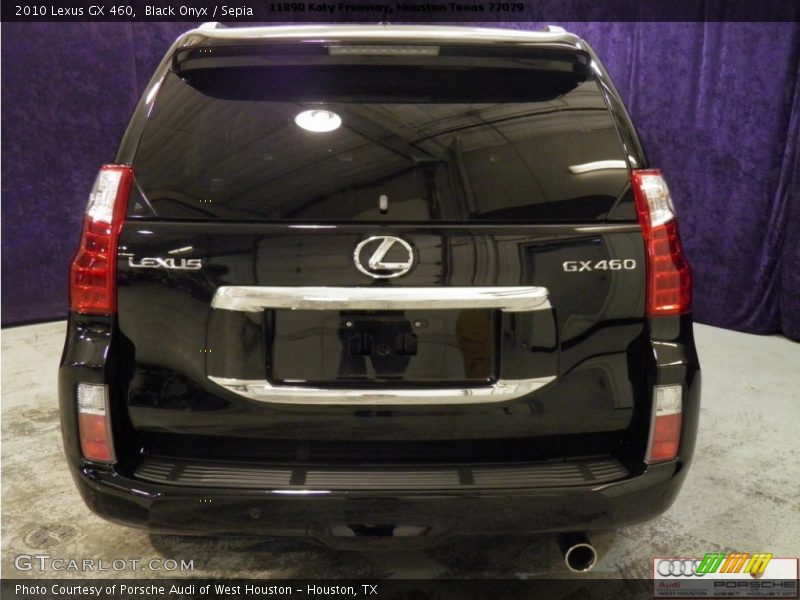 Black Onyx / Sepia 2010 Lexus GX 460