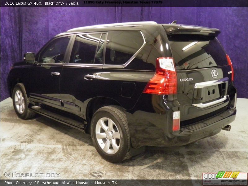 Black Onyx / Sepia 2010 Lexus GX 460